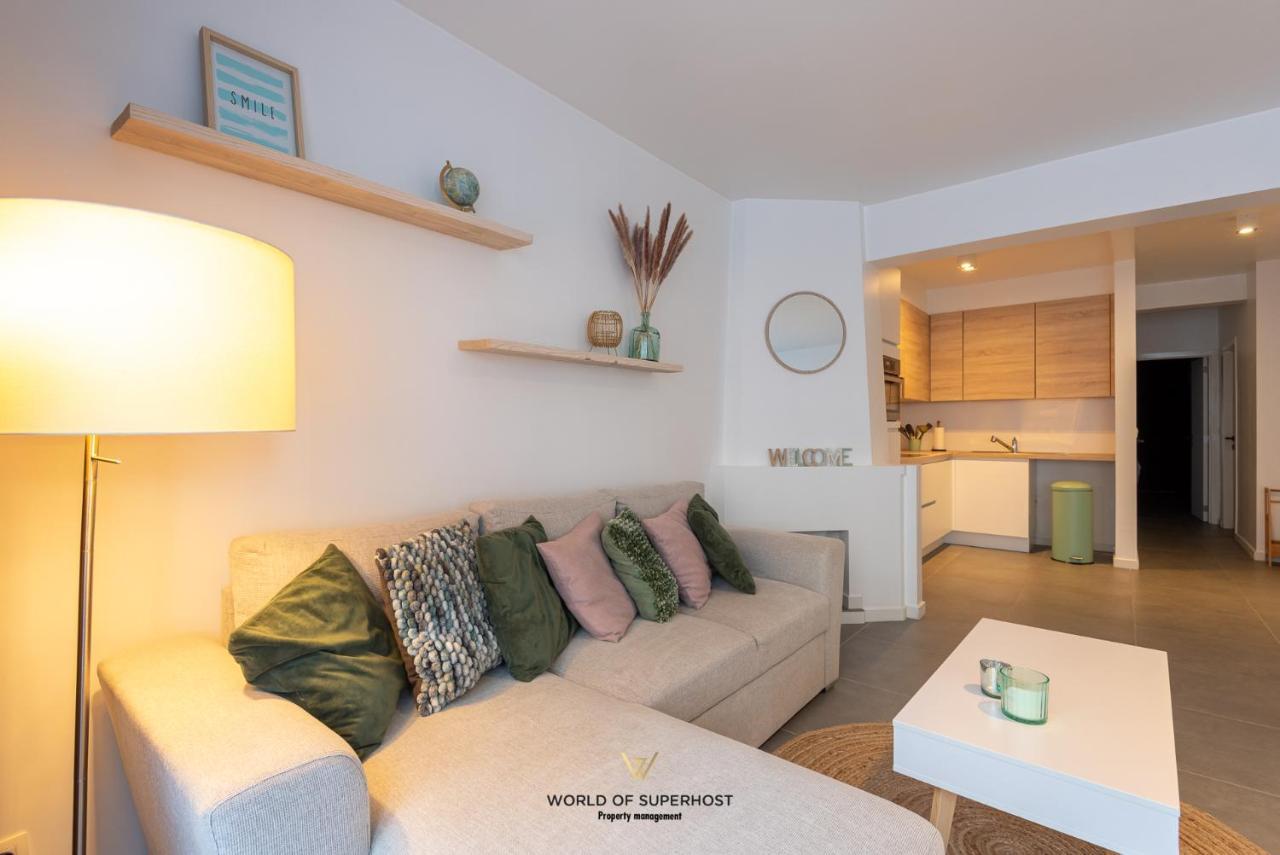 Spacious Apartment Closeby The Sea Up To 6 People! Ostende Exterior foto
